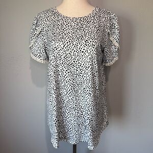 Polka Dot Women's Top